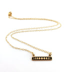 Phases of the Moon Pendant Festoon Charm- Dainty 14k Gold Filled Jewelry