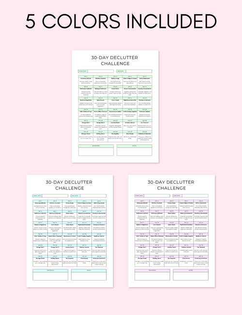 30-Day Declutter Challenge