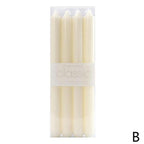 4pcs Home Candlestick Candles Colorful Spell Candles Pure Beeswax Handmade Taper Candles Smokeless Dripless Wax Candles Beeswax Candle for Home Gift Ideas Magic Decorative Aromatic Candles Fulfilled Decor Party Beeswax Candle
