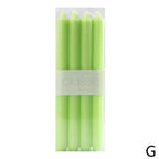 4pcs Home Candlestick Candles Colorful Spell Candles Pure Beeswax Handmade Taper Candles Smokeless Dripless Wax Candles Beeswax Candle for Home Gift Ideas Magic Decorative Aromatic Candles Fulfilled Decor Party Beeswax Candle