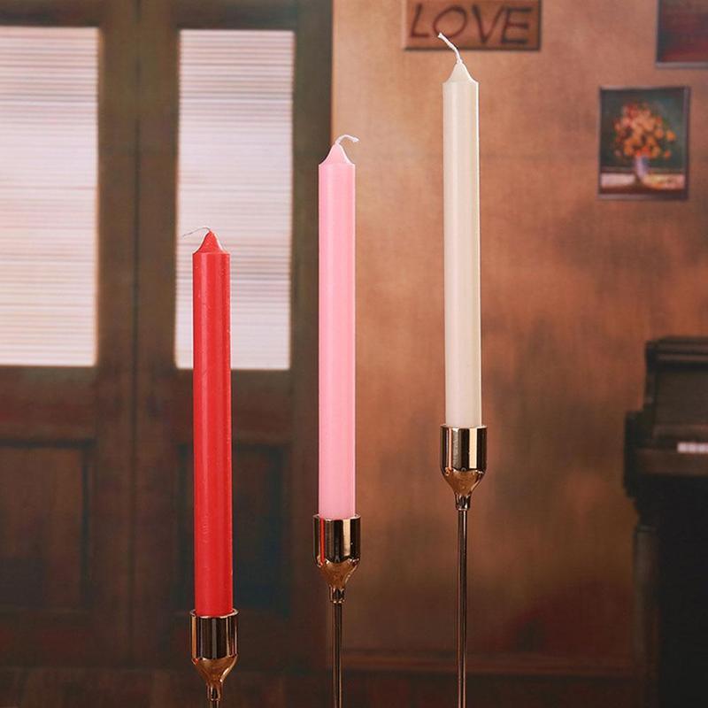 4pcs Home Candlestick Candles Colorful Spell Candles Pure Beeswax Handmade Taper Candles Smokeless Dripless Wax Candles Beeswax Candle for Home Gift Ideas Magic Decorative Aromatic Candles Fulfilled Decor Party Beeswax Candle
