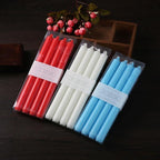 4pcs Home Candlestick Candles Colorful Spell Candles Pure Beeswax Handmade Taper Candles Smokeless Dripless Wax Candles Beeswax Candle for Home Gift Ideas Magic Decorative Aromatic Candles Fulfilled Decor Party Beeswax Candle