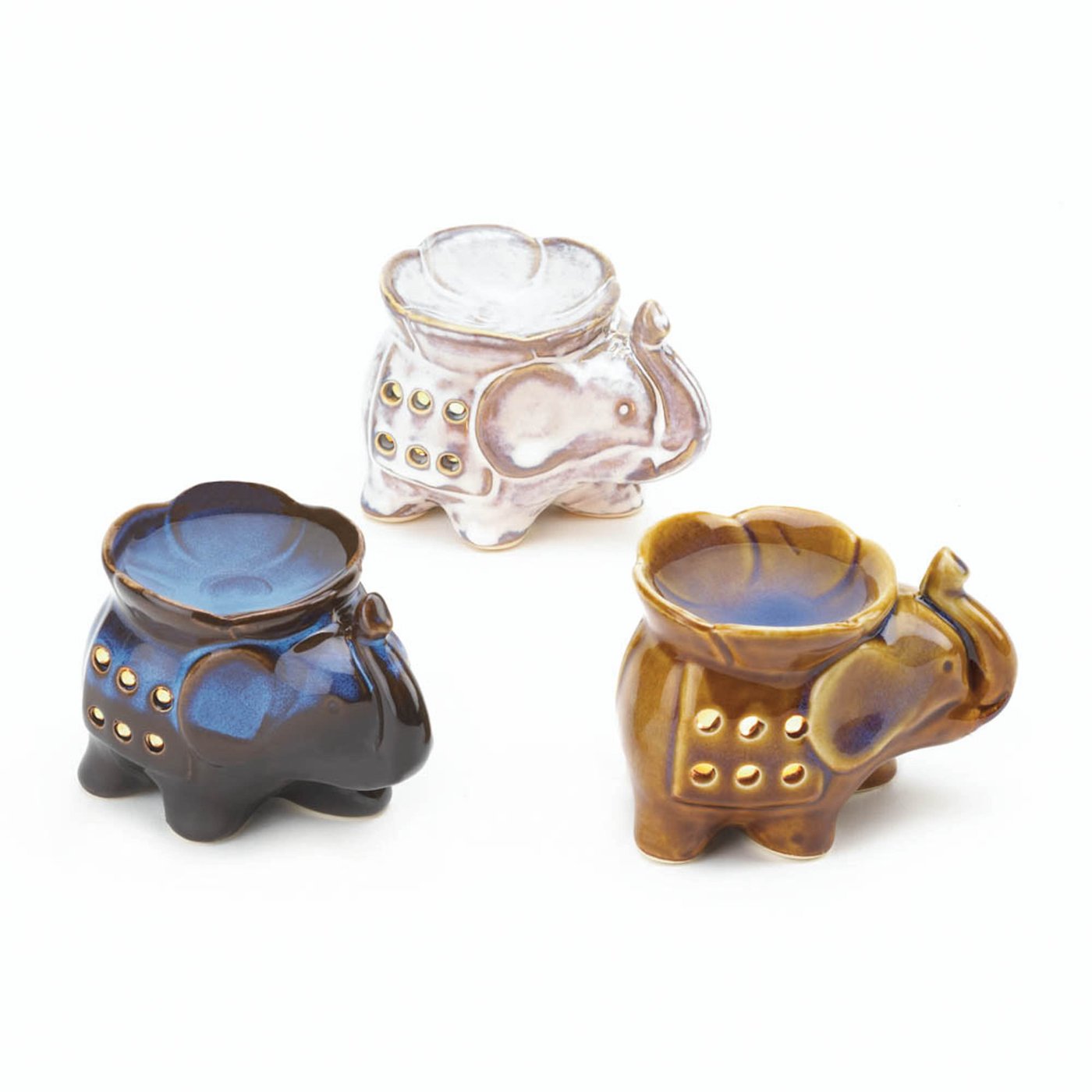 ELEPHANT OIL WARMER TRIO