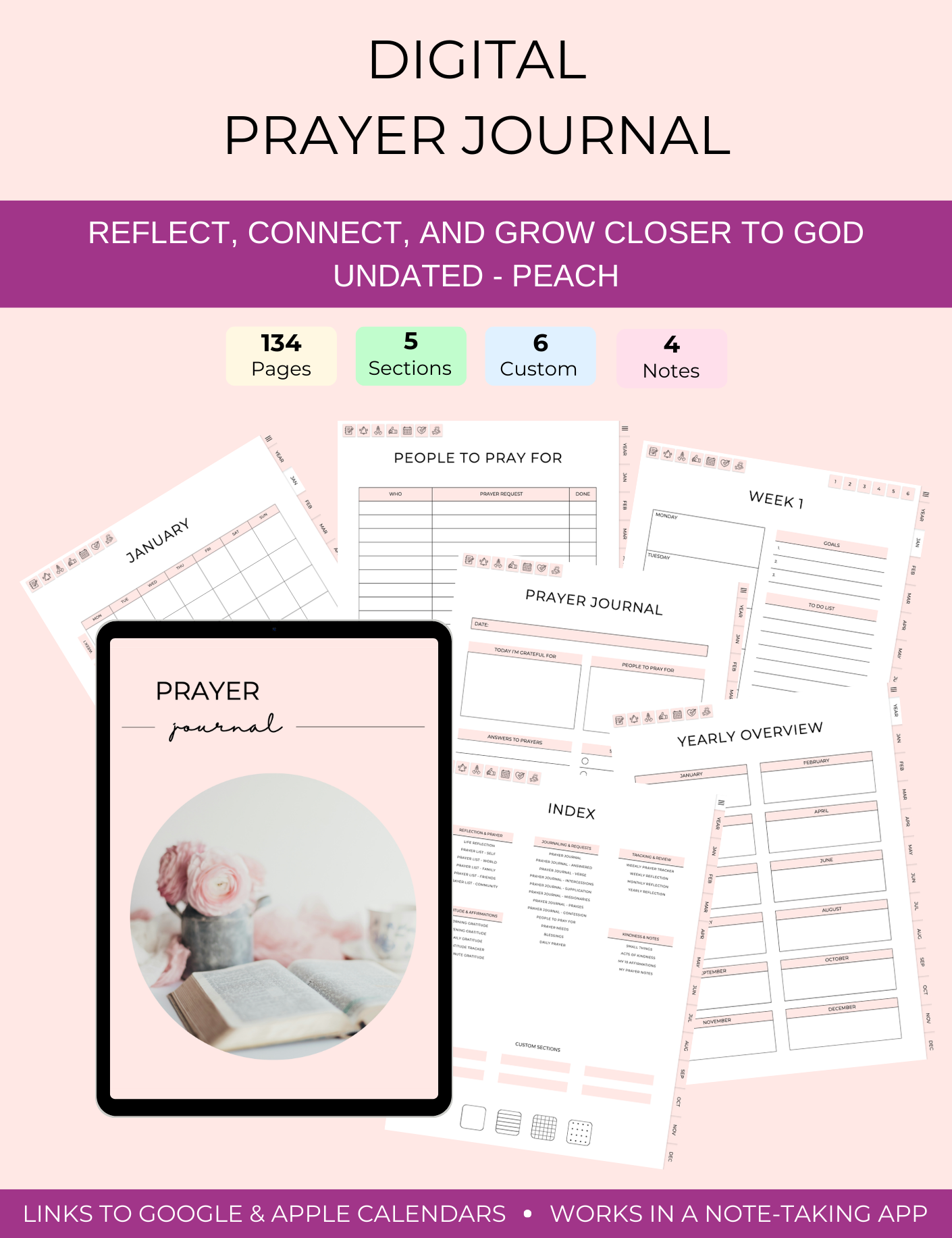 Digital Prayer Journal