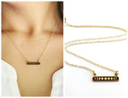Phases of the Moon Pendant Festoon Charm- Dainty 14k Gold Filled Jewelry
