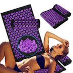 Acupressure Yoga Mat Kuznetsov Applicator Cushion with Spikes