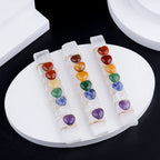 Chakra Heart Selenite Wand