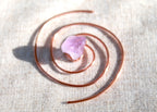 CuH2O Droplet: Crystal Infused Copper Coil Water Charger
