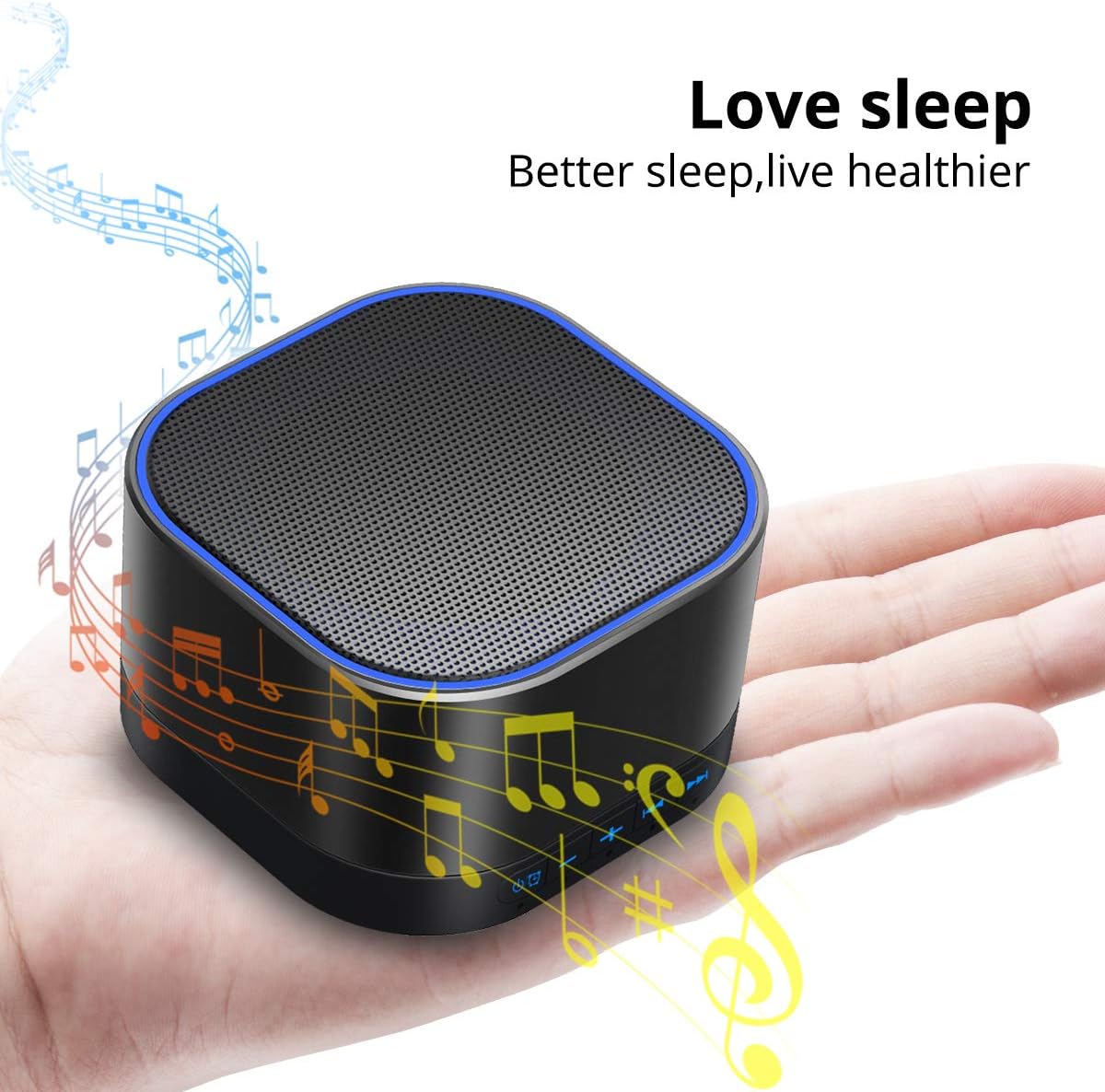 Magicteam White Noise Machine | 20 Sounds for Baby, Kids & Adults