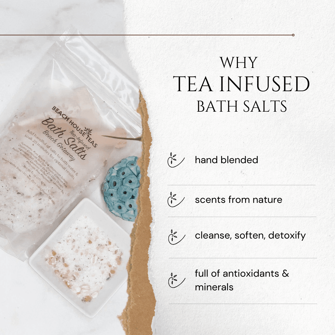 Beach Vibes Detox Tea-Infused Bath Salts